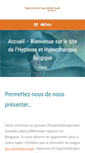 Mobile Screenshot of hypnose-et-hypnotherapie.be
